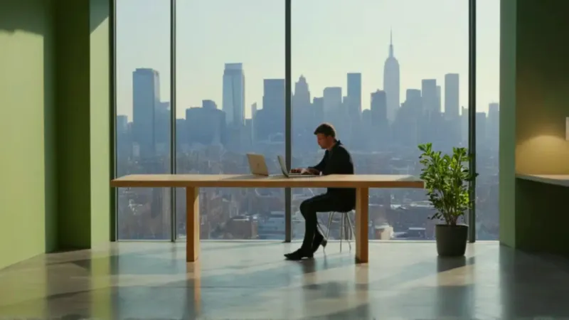 Espacio luminoso para el trabajo concentrado